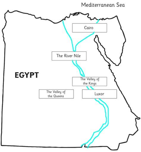 Ancient Egypt Map Valley Of Kings - vrogue.co