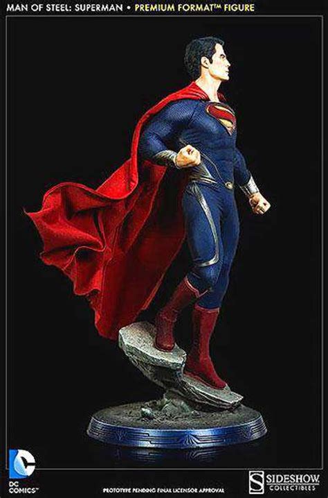 DC Man of Steel Premium Format Superman 14 Statue Man of Steel Sideshow ...