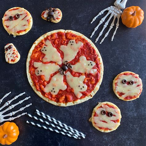 Halloween Ghost Pizza – Stonefire Authentic Flatbreads