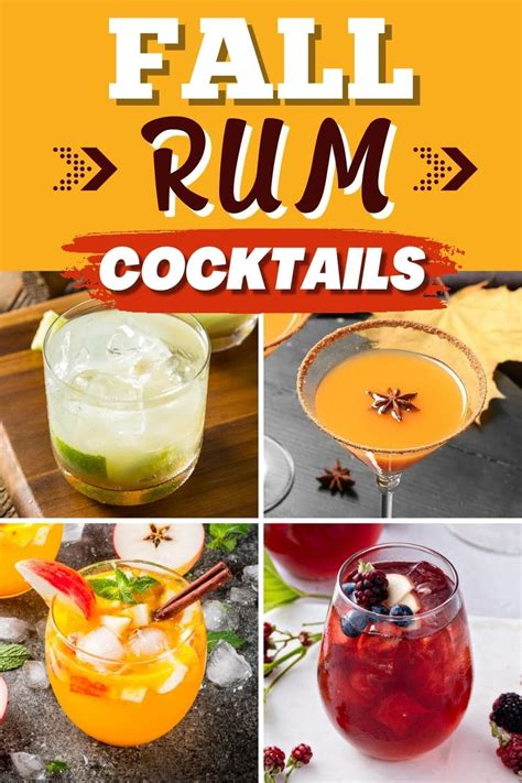 15 Best Fall Rum Cocktails (+ Easy Recipes) - Insanely Good