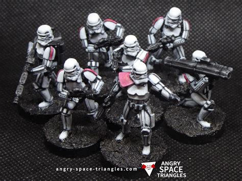 Painting Stormtroopers for Star Wars Legion - Method 1