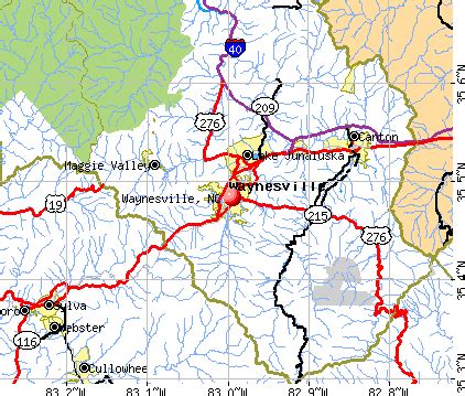 Waynesville, North Carolina (NC 28786) profile: population, maps, real estate, averages, homes ...