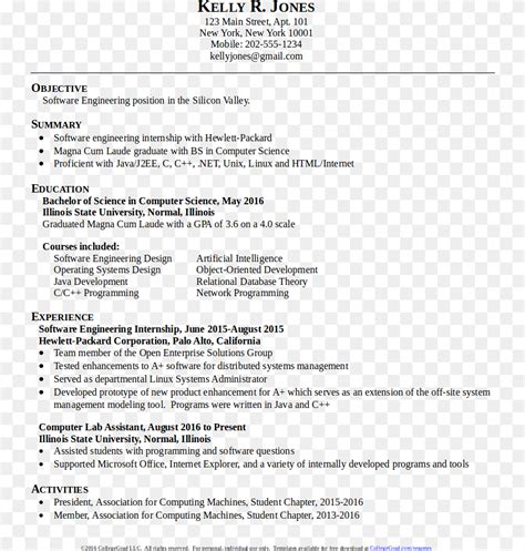 Open Office Resume Template Electrical Engineer Grad Student Resume, Text, Page, Menu ...