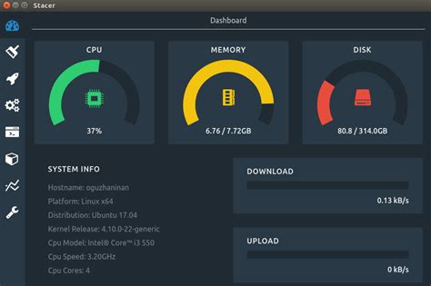 Install Stacer Linux System Optimizer & Monitoring Tool