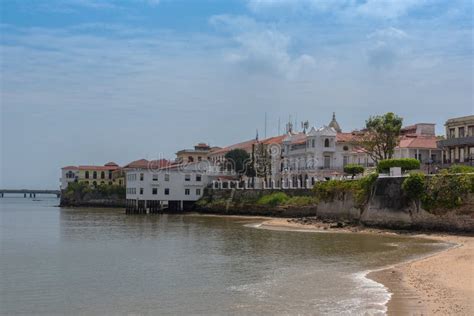 View of the Panama City Old Town Stock Image - Image of outdoor ...