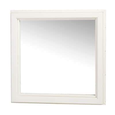 TAFCO WINDOWS 36 in. x 36 in. Casement Vinyl Picture Window - White-VC3636-P - The Home Depot