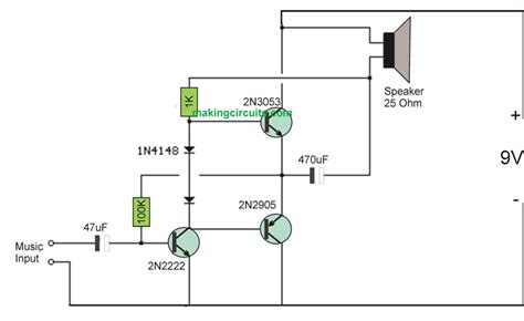 Small Transistor Amplifier Circuit