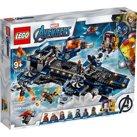 LEGO Marvel Avengers Helicarrier Building with Minifigures - 76153 ...