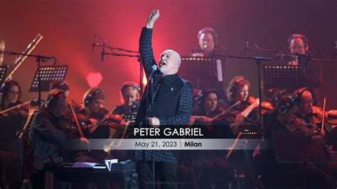 Peter Gabriel – i/o The Tour 2023 – Milan, Lombardy | ITALYscapes