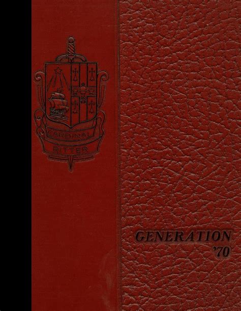 (Reprint) 1970 Yearbook: Cardinal Ritter High School, Indianapolis, Indiana: Cardinal Ritter ...