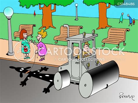 Steam-rollers Cartoons and Comics - funny pictures from CartoonStock