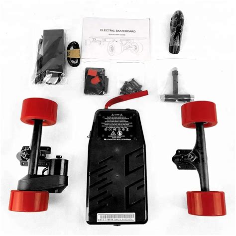 Diy Large Power Electric Skateboard Motor Kit Battery Pack Parts Truck Hub Motor Electric ...