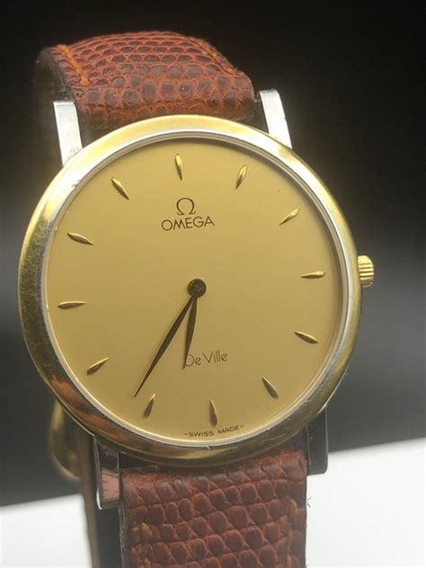 Omega - De Ville - Prestige - Gold on steel - 54983538 - - Catawiki