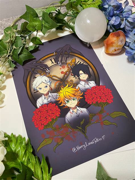 The Promised Neverland Tattoo Design Print - Etsy Hong Kong