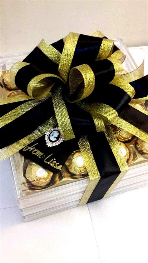 Chocolate box gift wrap