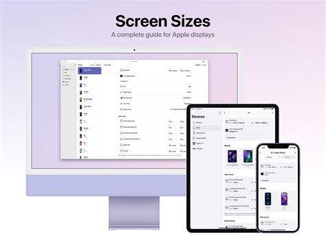 Screen Sizes - A complete guide for Apple displays | Product Hunt