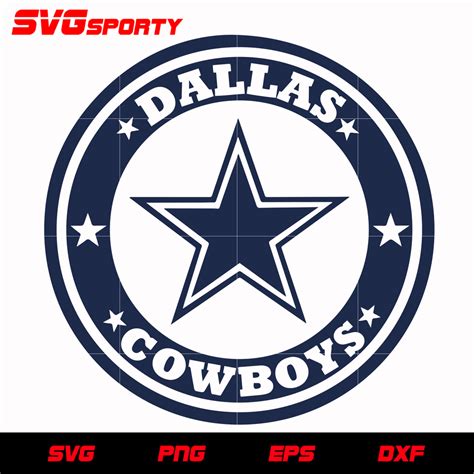 Dallas Cowboys Logo SVG, NFL svg, eps, dxf, png, digital file – SVG Sporty