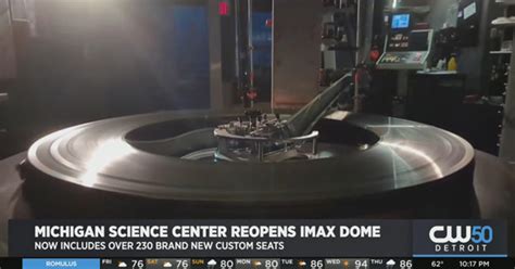 Michigan Science Center's IMAX Dome Theatre Reopens - CBS Detroit