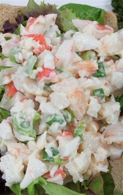 Crab & Shrimp Salad Recipe | Just A Pinch Recipes