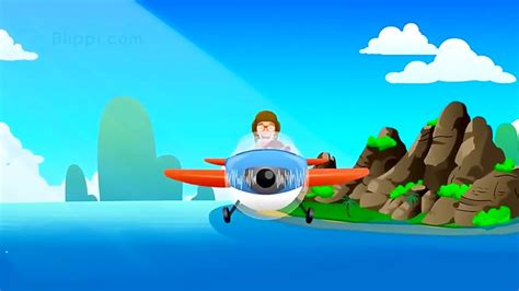 Airplane Song for Kids | Blippi Nursery Rhymes