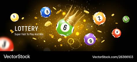 Lottery balls realistic background Royalty Free Vector Image