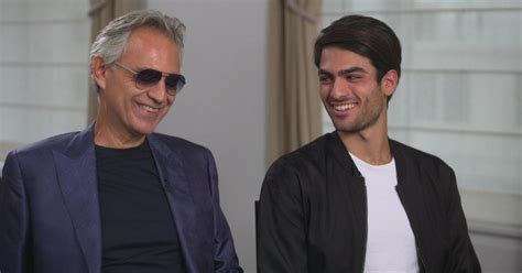 Andrea Bocelli and son Matteo team up for emotional duet and new album, "Si" - CBS News