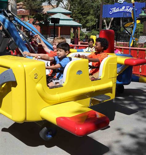 Kids Rides at Six Flags Magic Mountain in LA