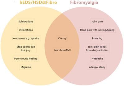 Frontiers | High overlap in patients diagnosed with hypermobile Ehlers-Danlos syndrome or ...