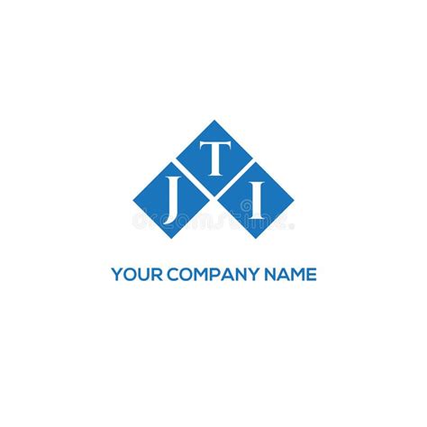 JTI Letter Logo Design on White Background. JTI Creative Initials Letter Logo Concept Stock ...