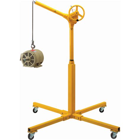 Sky Hook Tall Industrial Lifting Device with Mobile Base, 500 lbs. (0. ...