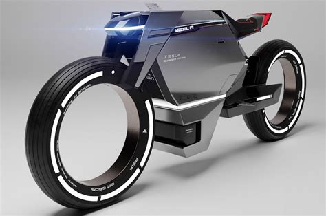 Il imagine un concept de moto Tesla inspiré du design du Cybertruck ...