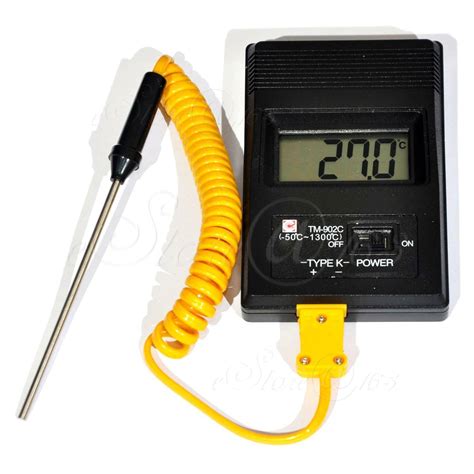 High Temperature K Type Digital Concrete Thermometer TM-902C Range -50~1300℃ -B | eBay