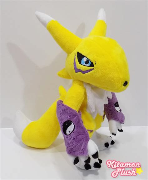 Digimon - Renamon custom plush by Kitamon on DeviantArt