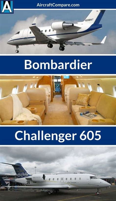 Bombardier Challenger 605 - Price, Specs, Photo Gallery, History - Aero ...