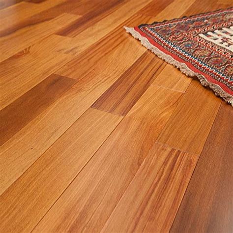 Brazilian Teak Prefinished Engineered 5" x 1/2" Wood Flooring w/3mm ...