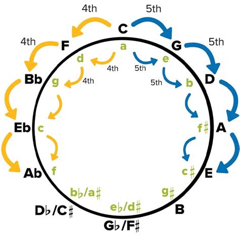 Vòng Tròn Bậc 5 (Circle Of Fifths) - Tìm Hiểu Chi Tiết Và ứng Dụng