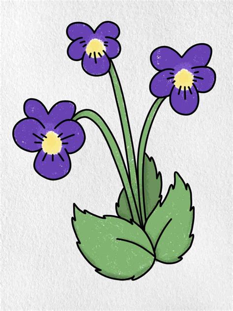 Easy to Draw Flowers - HelloArtsy