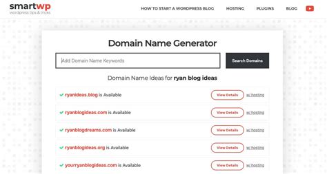 web domain generator, 16 awesome domain generators to find creative in ...