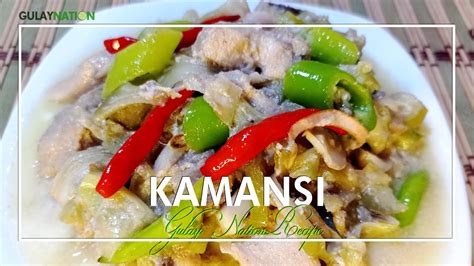 KAMANSI RECIPE - YouTube