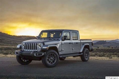 Jeep - Gladiator (JT) - 3.6 Pentastar V6 (285 Hp) 4WD (Petrol (Gasoline)) 2019/... car specs