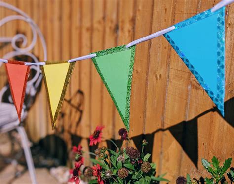 DIY Outdoor Bunting (No Sew, Cheap & Waterproof!)