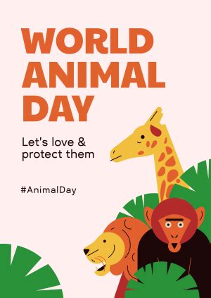 World Animal Day Poster | BrandCrowd Poster Maker | BrandCrowd