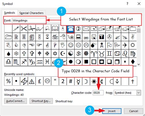 5 ways to Insert Phone Symbol (Text/Icon) In Word ☏ (& On Keyboard) - Software Accountant