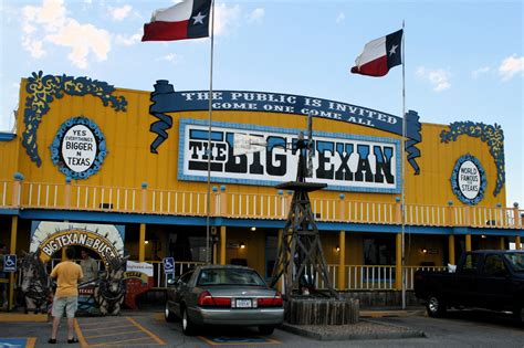 The Big Texan Steakhouse. Amarillo, Texas. Home of the 72oz steak.