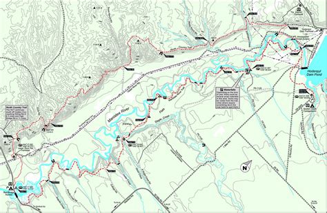 Manistee National Forest Trail Map