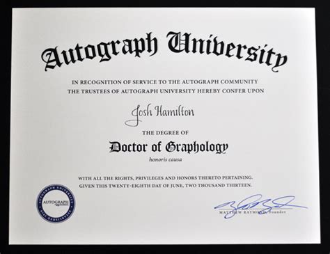 Meet the Autograph University Class of 2013 – Josh Hamilton – Autograph ...