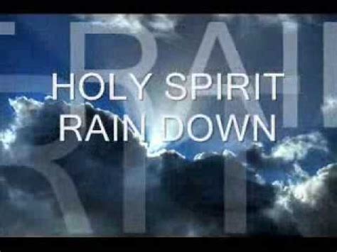 Praise and worship songs with lyrics holy spirit rain down – Artofit