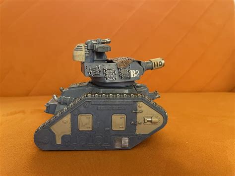 3 Leman Russ Conversions I finished today for my Armored Guard Regiment ...