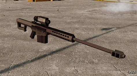 Barrett M107 sniper rifle for GTA 4