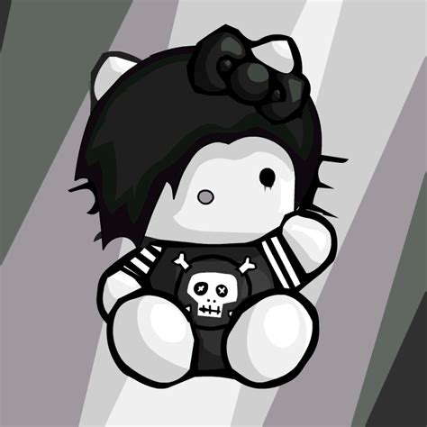 Hello kitty emo Graphic Animated Gif - Graphics hello kitty emo 224097